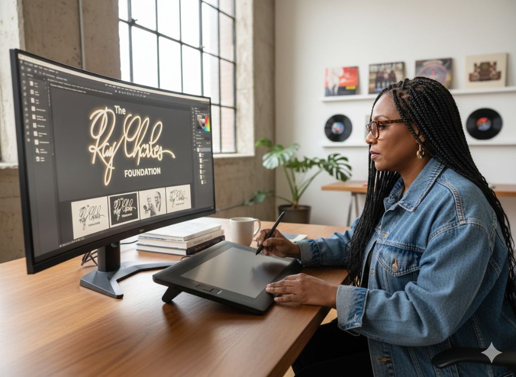 Logo Design - The Ray Charles Foundation