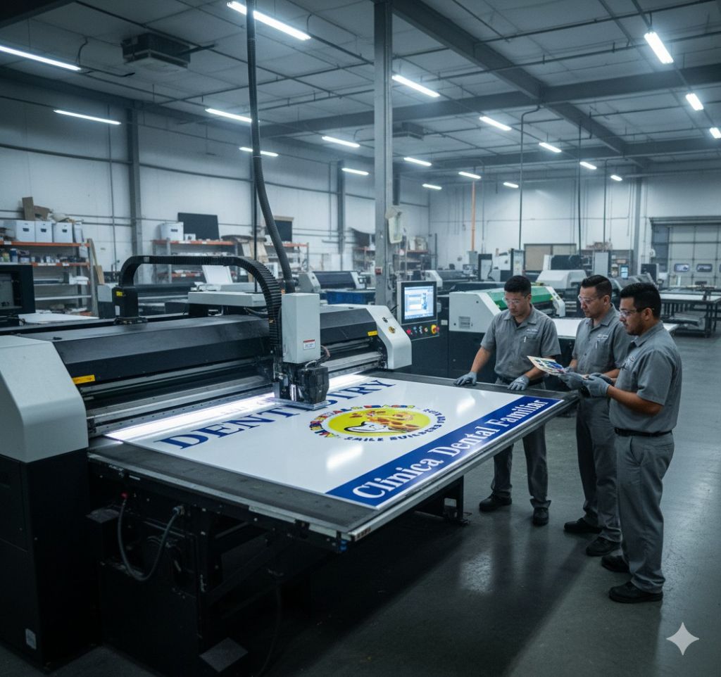 Family Dentistry Sign Production