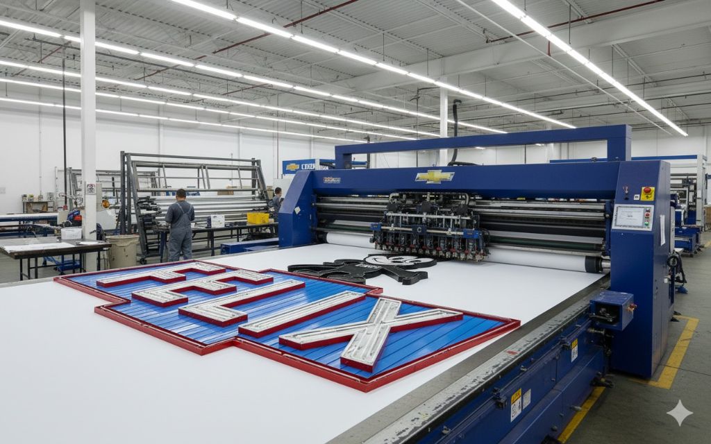 Felix Chevrolet Sign Production